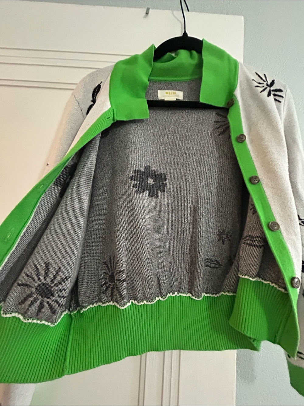 Maeve Collared Cardigan Sweater - Picture 5 of 11